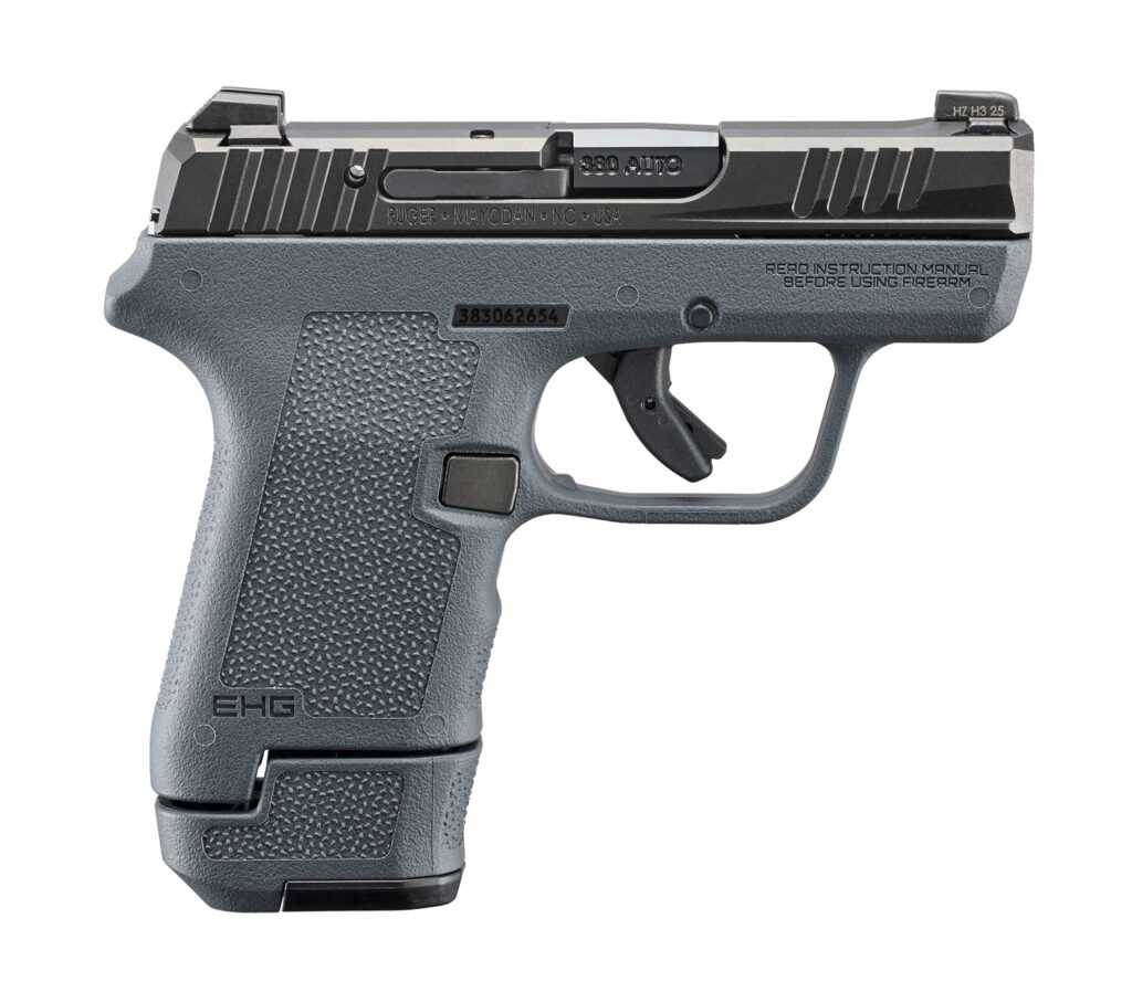 Ruger LCP MAX - 380ACP - 2.8" Barrel - Magpul Grip - Night Sight - Manual Safety