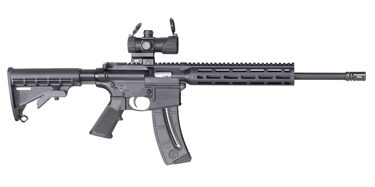 Smith & Wesson M&P 15-22 SPORT OR w/ M&P Red/Green Dot Optic - 25+1