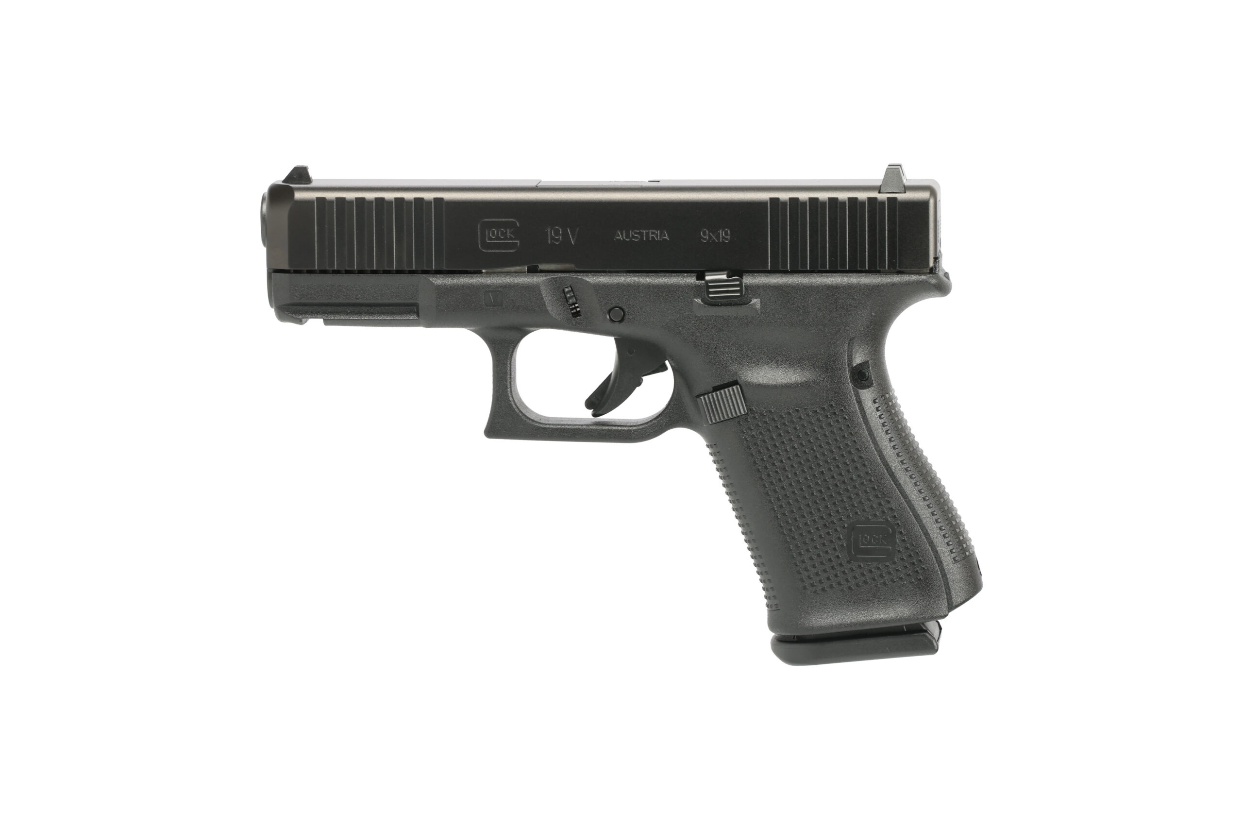 Glock G19 V Series - 9mm - 4" Barrel - 15+1 - 3 Magazines