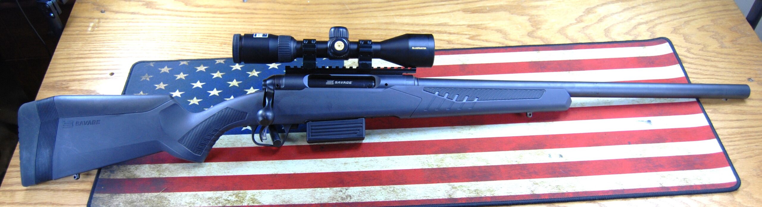 Savage Model 212 - 12 Ga - 22" Barrel - Nikon 3-9x Scope