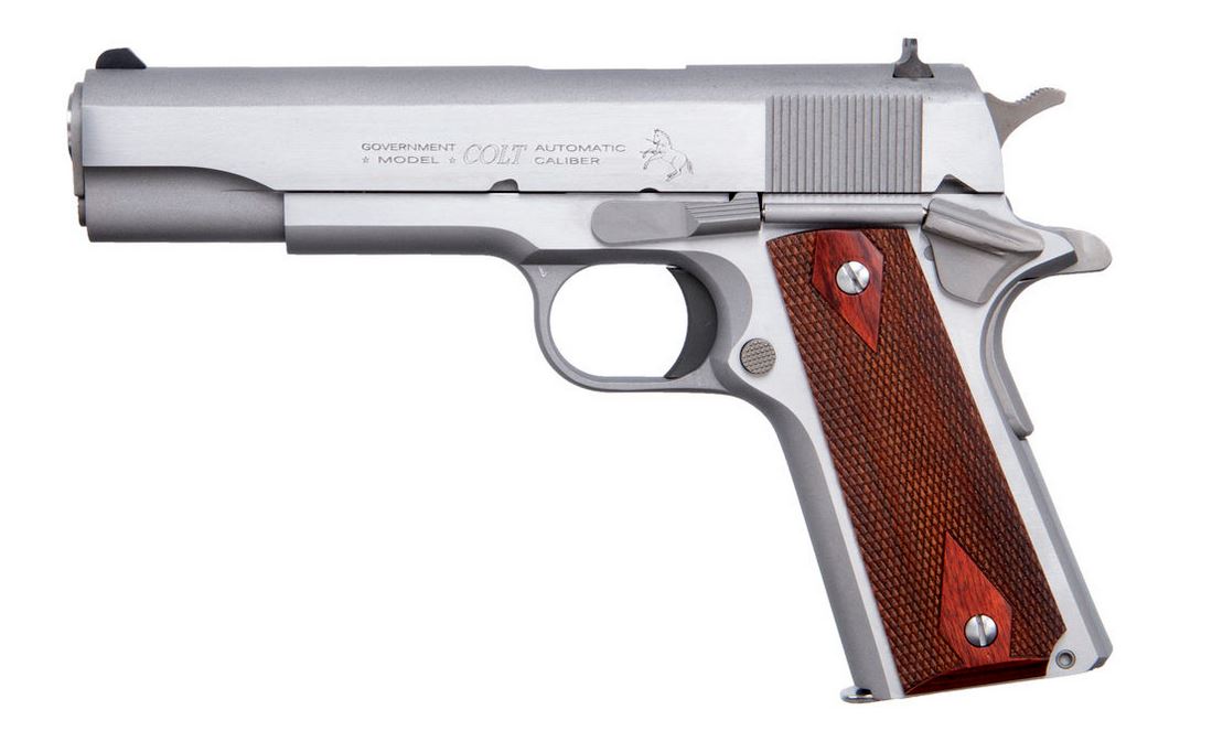 Colt 1911 Government Classic - 38 Super - 5" Barrel - 9+1 - Double Diamond Grips