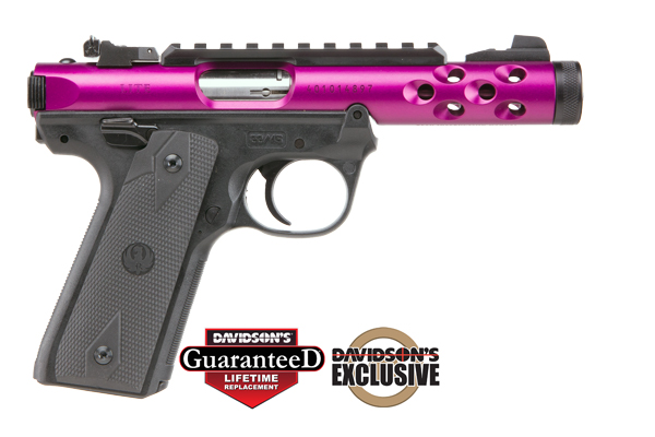 Ruger Mark IV 22/45 Lite - 22 LR - 4.4" THREADED BARREL - 10+1 - Davidson's Exclusive