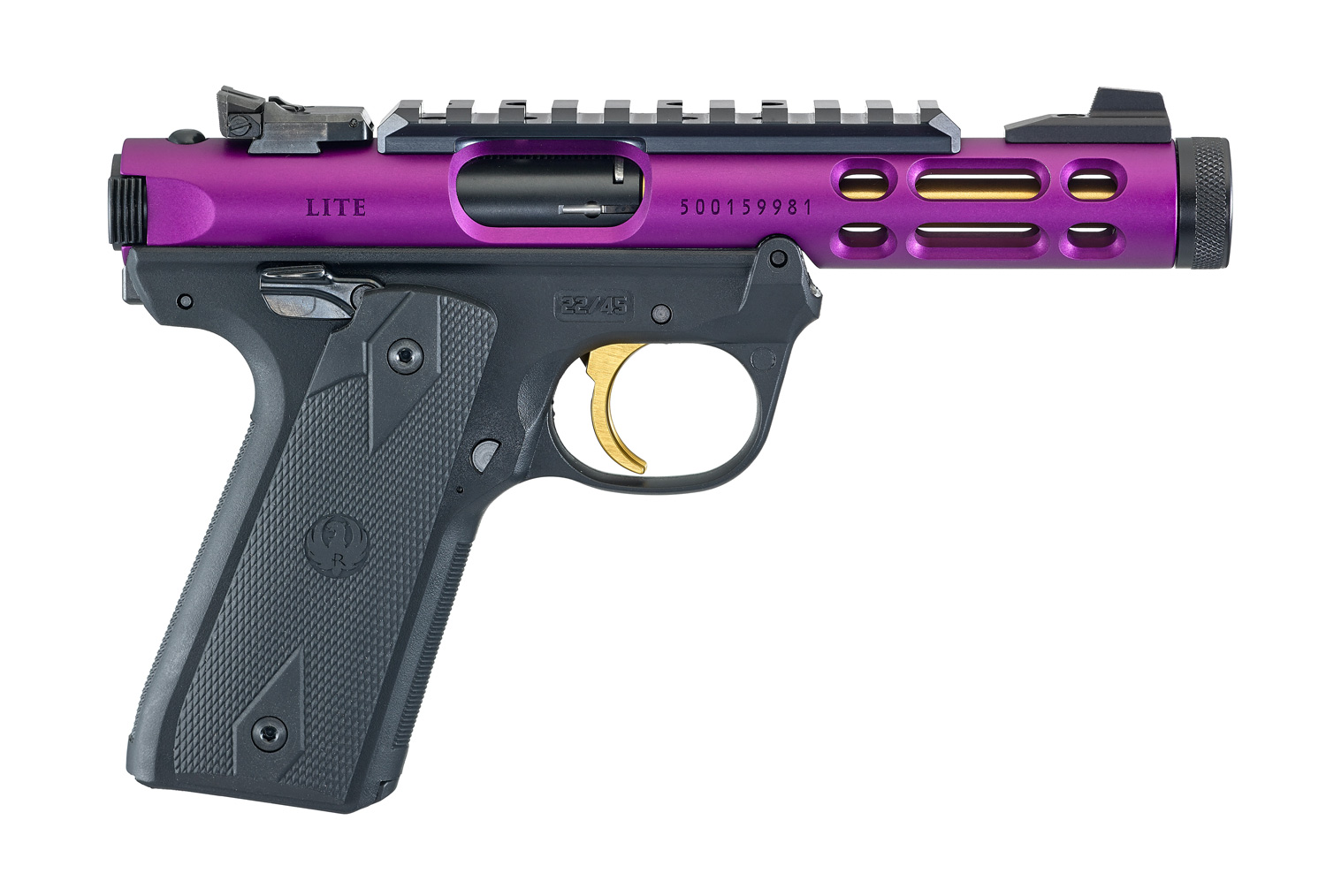Ruger MK IV 22/45 Lite - 22LR - 4.4" Threaded Barrel - 10+1 - Lipsey's Exclusive