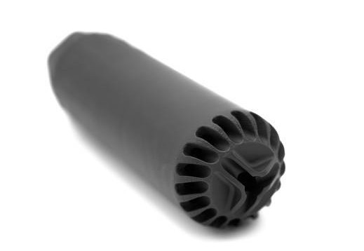 HUXWRX Flow 556K - 5.56 NATO Suppressor - Flow Through Design Means Less Gas In Your Face