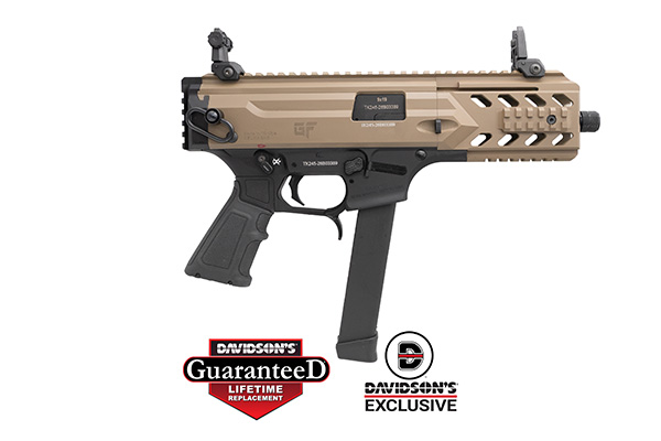 GForce Arms Blade-6 - 9mm - 6" Barrel - 33+1 - Davidson's Exclusive - FDE/Black