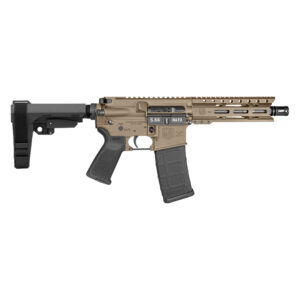 DB15 Pistol - 5.56 NATO - 7" Barrel - FDE - 30+1 - SBA3 Brace