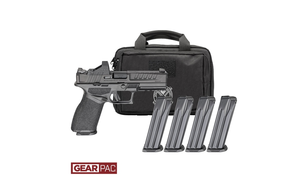 Springfield Armory Echelon Gear Pac - 9mm - 4.5" Barrel - 20+1 - Viridian Green Dot - 4 Magazines