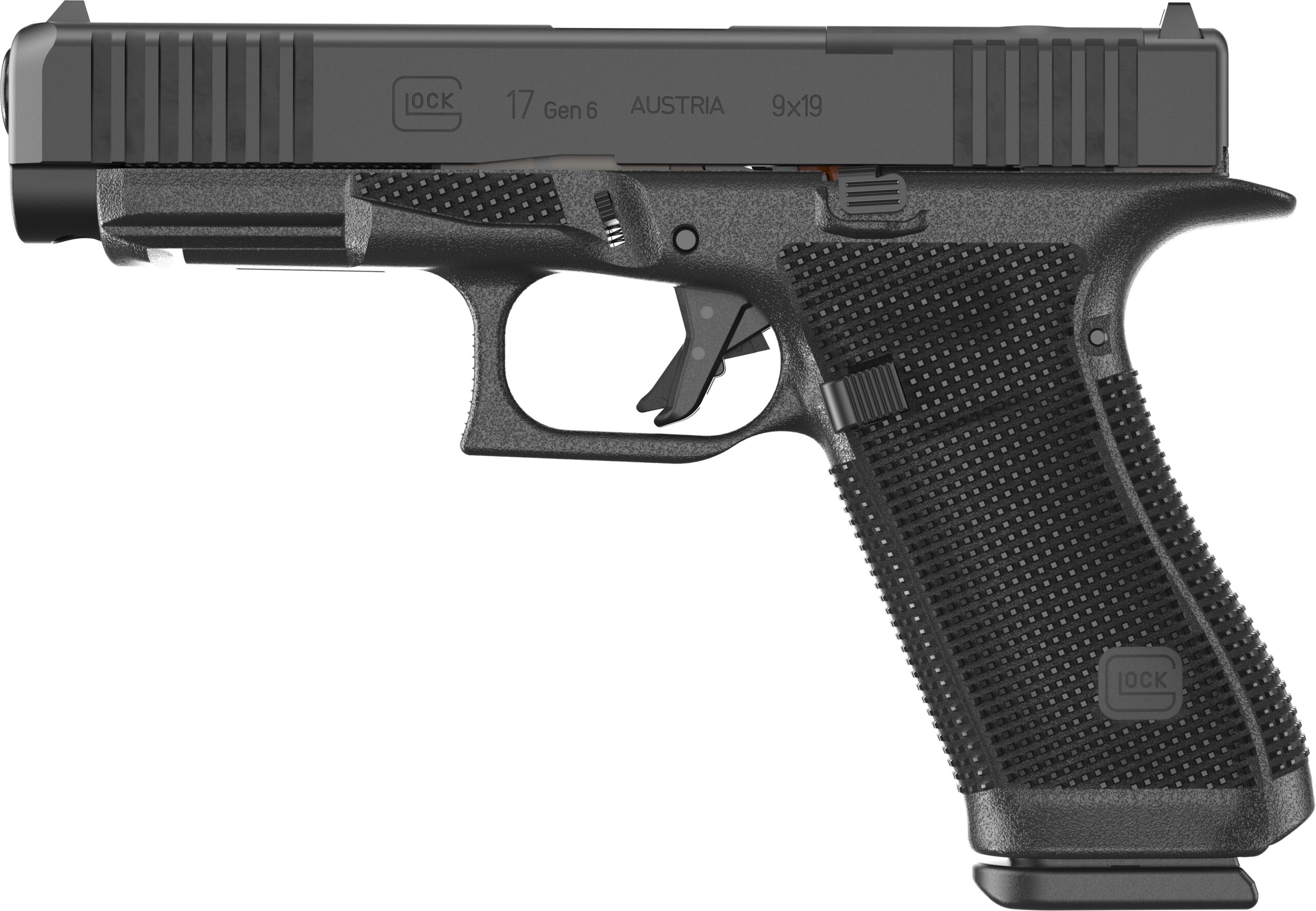 G17 Gen 6 ORS - 9mm - 4.5" Barrel - 17+1 - Optic Ready - 3 Magazines