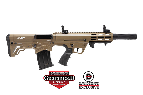 GFY-1 - 12 Ga - FDE - 18.5" Barrel - 5+1 - Folding Sights - Davidson's Exclusive