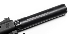 Dead Air Mask 22 HD - 22 LR & Rimfire Calibers - Full Auto Rated For 22 LR - 1/2x28 Direct Thread
