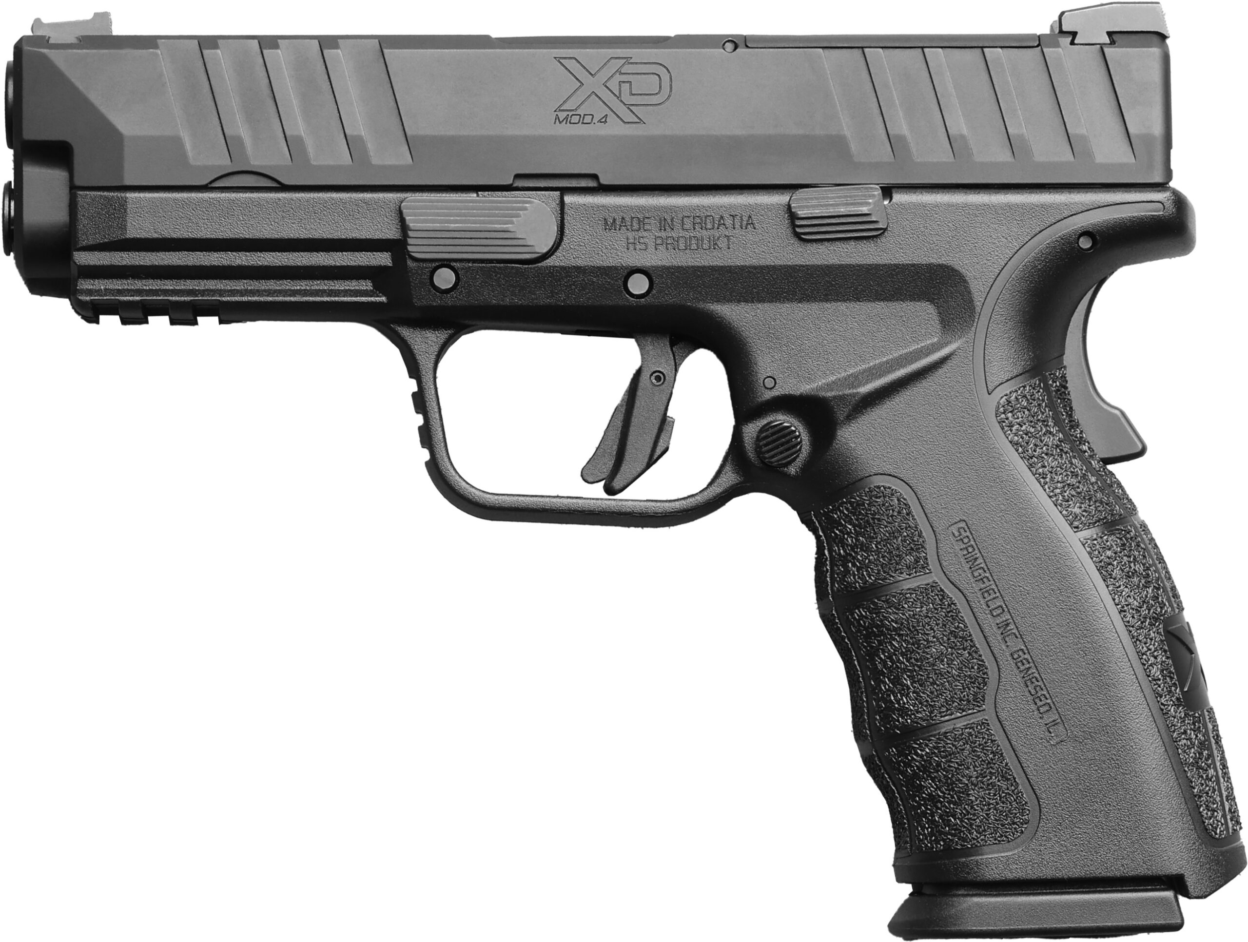 XD Mod 4 - 9mm - 4" Barrel - 16+1 - Optic Ready - Fiber Optic Sight