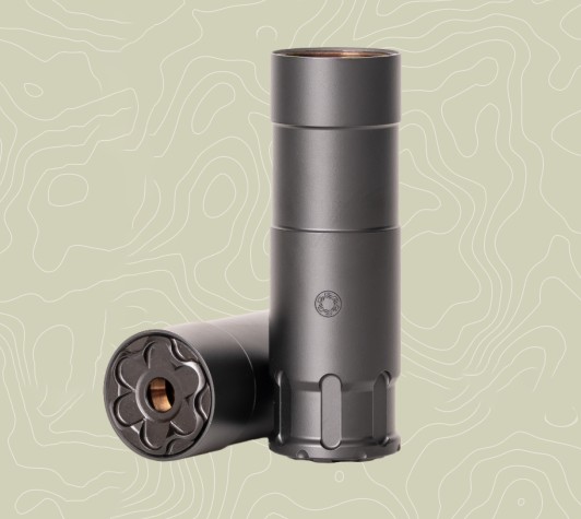 Rugged Suppressors Oculus 22 - 22LR & All Rimfire - Modular Suppressor - Full Auto Rated