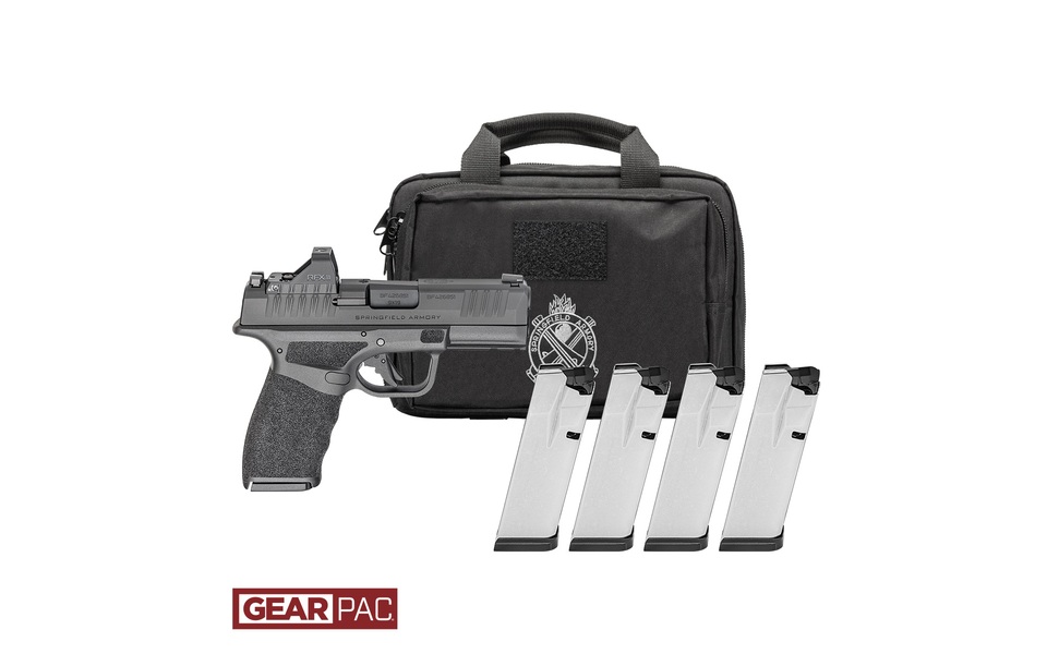 Springfield Armory Hellcat Pro OSP Gear Pac - 9mm - 3.8" Barrel - 17+1 - w/ Viridian RFX11 Green Dot