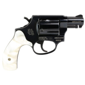 Heritage Roscoe - 38 Spl - 2" Barrel - 5 Shot - Blued w/ Pearl Grips