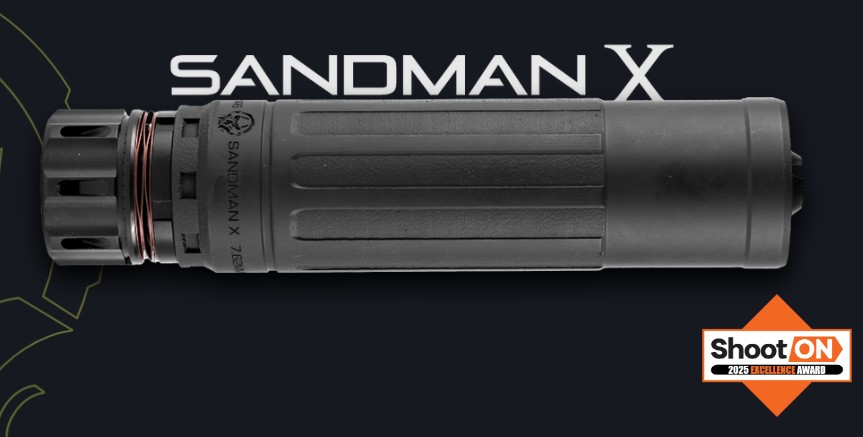 Dead Air Sandman X - .30 Cal Suppressor - Full Auto Rated - 2025 Award Winner