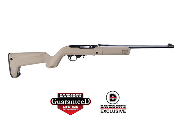 Ruger 10/22 Takedown - 22 LR - 16.4" Threaded Barrel - FDE - Magpul Hunter X-22 Backpacker Stock
