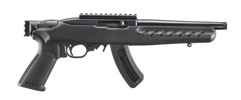 Ruger 22 Charger - 22LR - 8" Threaded Barrel - 15+1 - Brace-Ready - BX Trigger