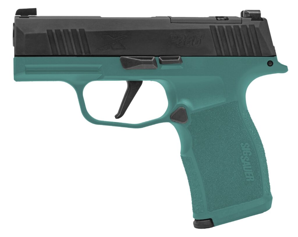 Sig Sauer P365X - 9mm - 3.1" Barrel - 12+1 - Teal Cerakote