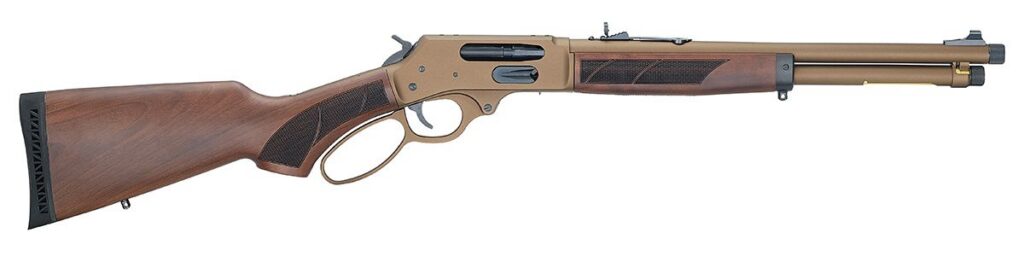 Henry H10 Explorer - 45-70 Gov't - 16.5" Threaded Barrel - 3+1 - Burnt Bronze