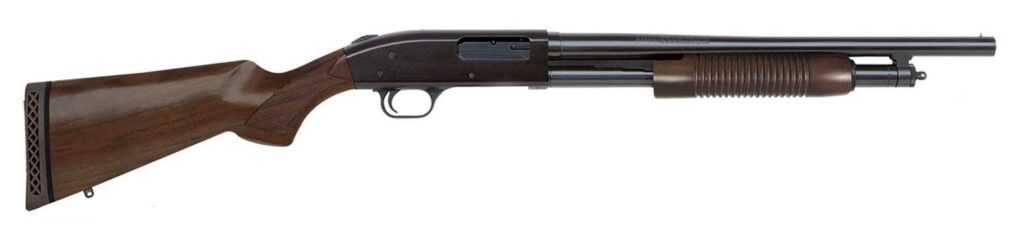 Mossberg 500 Persuader Retrograde - 12 Gauge - 18.5" Barrel - 5+1 - Walnut Stock