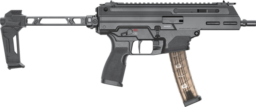 Springfield Armory Kuna Tri-Lug - 9mm - 6" Barrel - 30+1- w/ Brace - Perfect For Suppressors