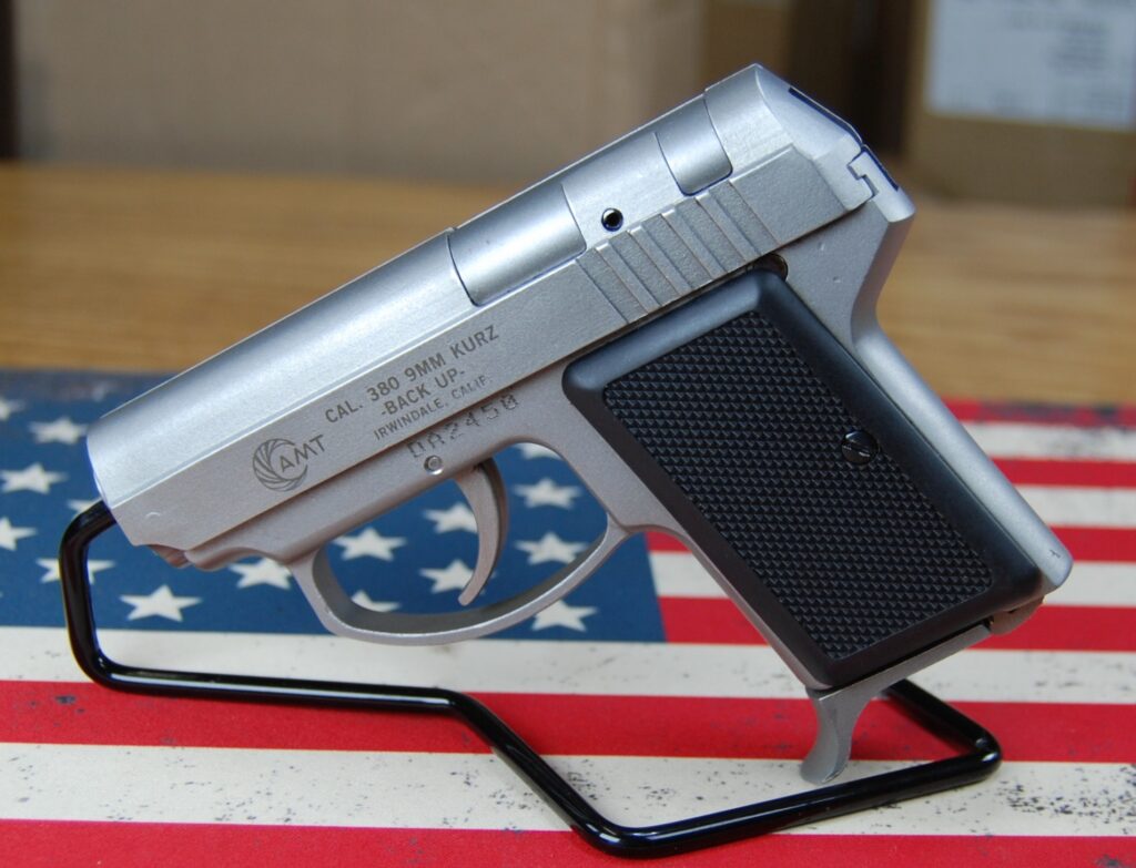 AMT “Back Up” - 380 ACP – All Stainless Construction – Excellent Condition