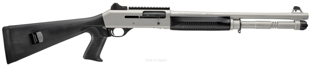 Benelli M4 H2O Tactical - 12 Ga - 18.5" Barrel - Titanium Cerakote - 5+1