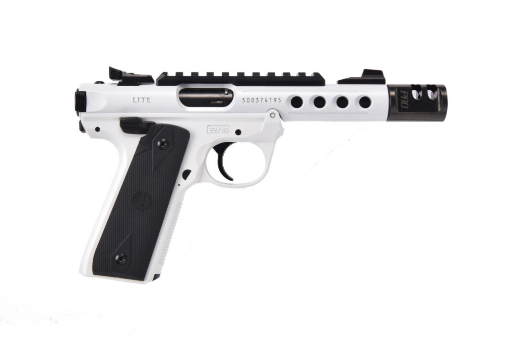 Ruger Mark IV 22/45 Lite - Stormtrooper - 22LR - 4.4" Threaded Barrel w/ Tandemkross Compensator