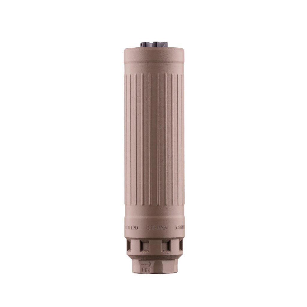 Dead Air CT5P Patrol XENO - 5.56 NATO - FDE - Quick Detach - Full Auto Rated