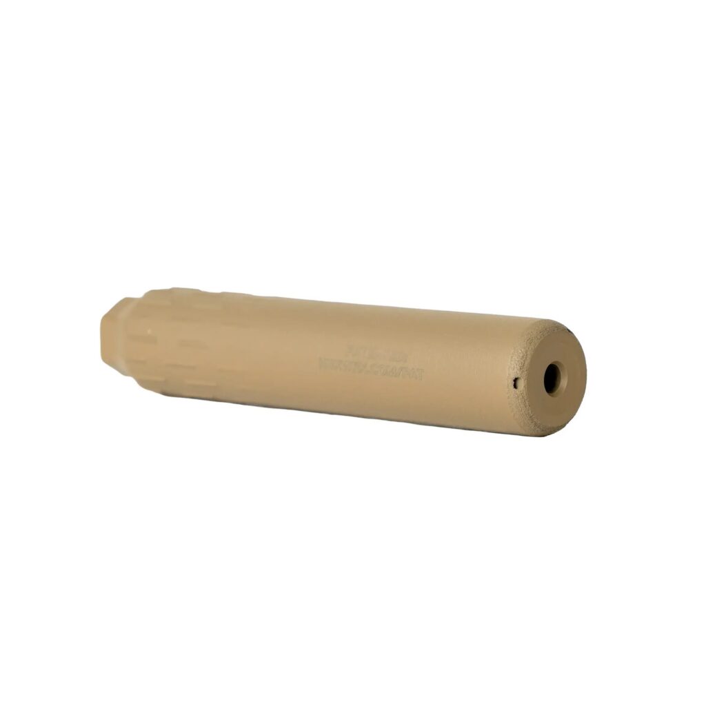 HUXWRX Flow 22 Ti – 22 LR & Rimfire Calibers – FDE - 3D-Printed – Titanium – Full Auto Rated