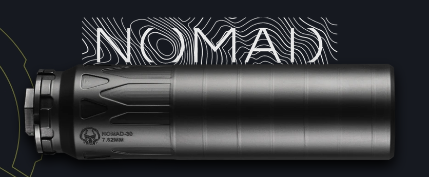 Dead Air Nomad-30 - 30 Cal - 5/8x24 Direct Thread - Full Auto Rated