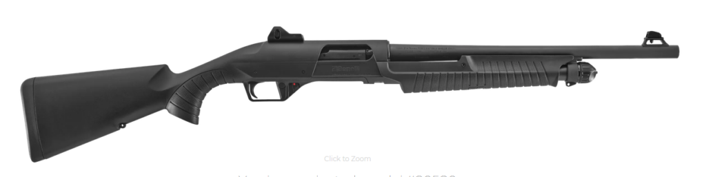 Benelli Nova 3 Defense - 12 Ga - 18.5" Barrel - 4+1 - Ghost Ring Sight - Black