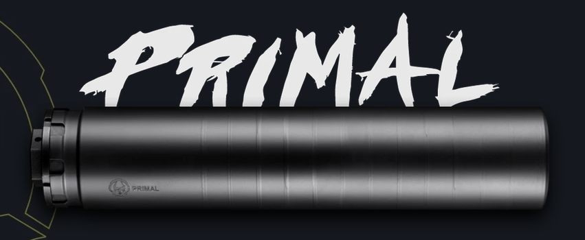 Dead Air Primal - 46 Cal - 9mm To 458 SOCOM - 5/8x24 - Full Auto Rated